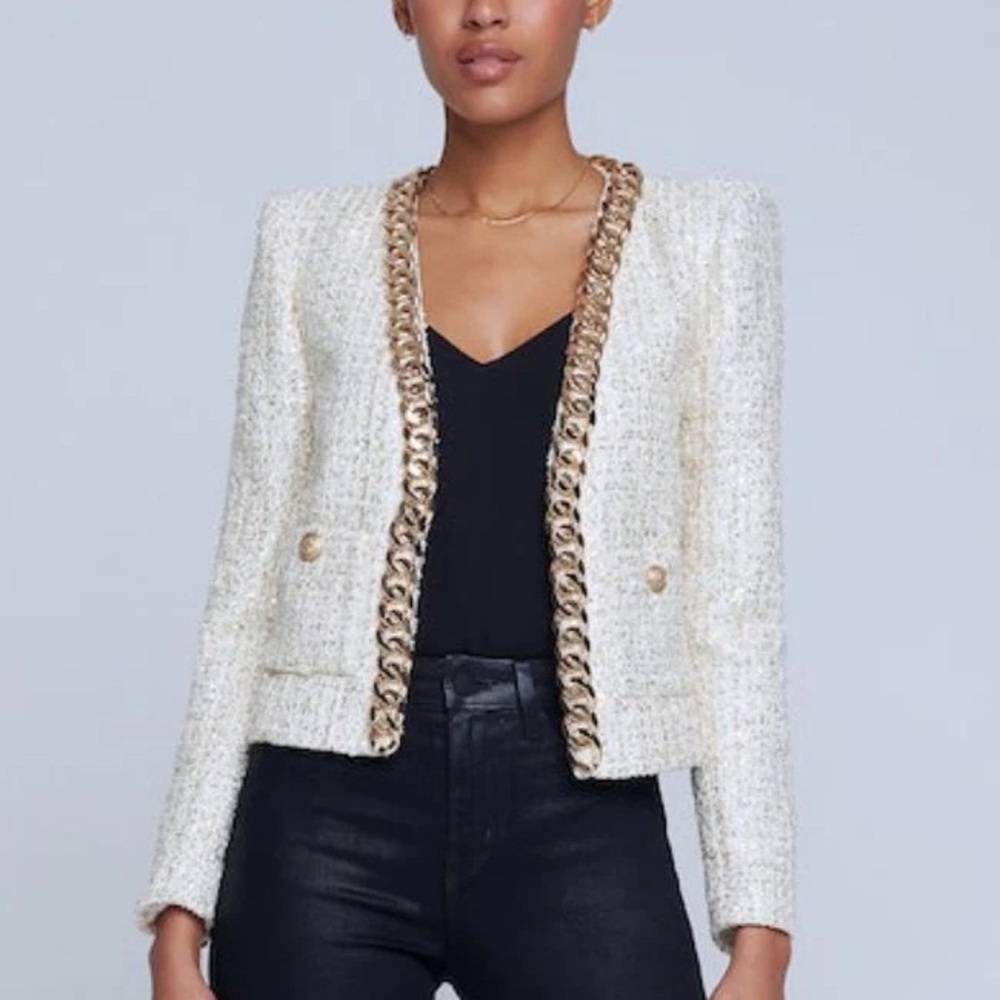 L’AGENCE Greta Chain Jacket